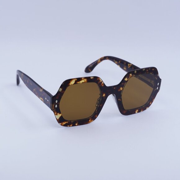 🕶️New Isabel Marant IM 0004/S 0086 70 Sunglasses - Havana Frame, Brown Lenses - Picture 6 of 11